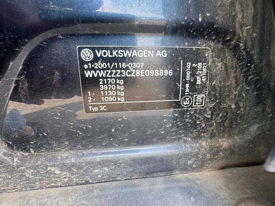 VOLKSWAGEN PASSAT B6 na części 2007r. ADAX Opolski Auto Złom Koźle