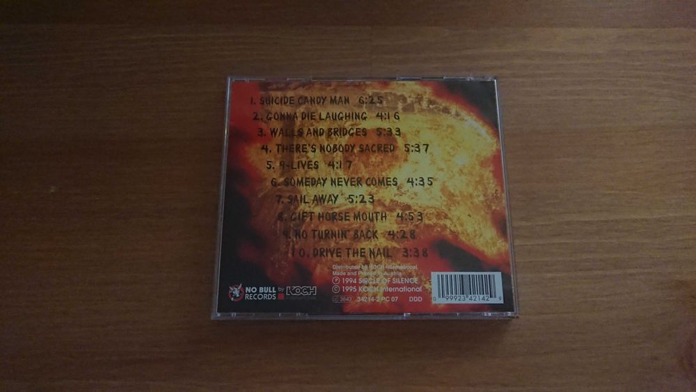 Sircle Of Silence Suicide Candyman CD *NOWA* 1994 Accept David Reece ...