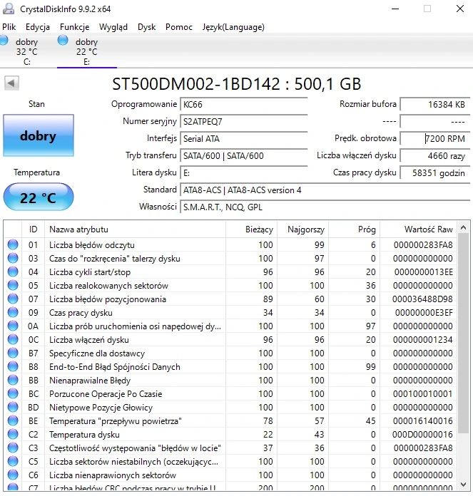 Kompaktowy Komputer PC HP i7 / 16 GB Dual / SSD 256GB + 500GB / Wi-Fi / Win 10 TWR