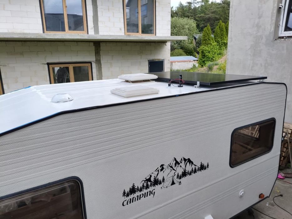 Przyczepa kępingowa z ogrzewaniem