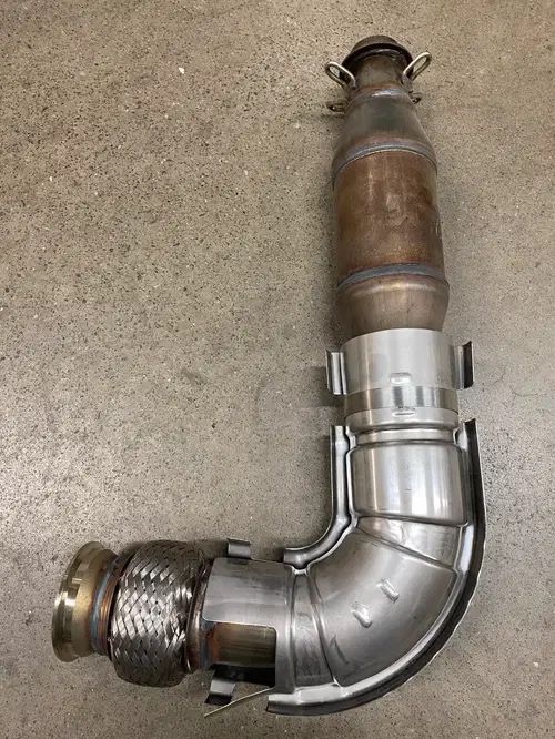 Brp Maverick X3 труба приемная , коллектор выпускной .