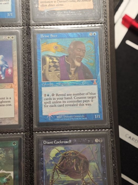 7 cartas FOIL Vintage - Urza's Destiny Magic the gathering