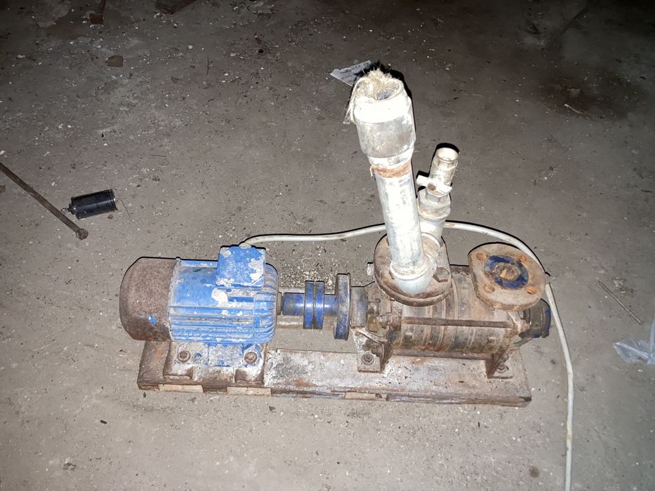 Pompa do wody z silnikiem