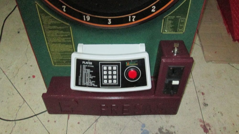 Máquina de setas Presas.