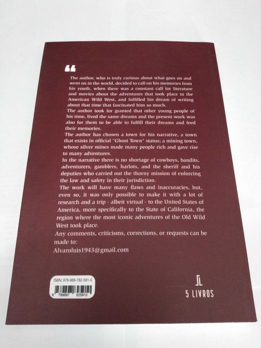 Livro - Jesse, A Ruthless Sheriff (NOVO).