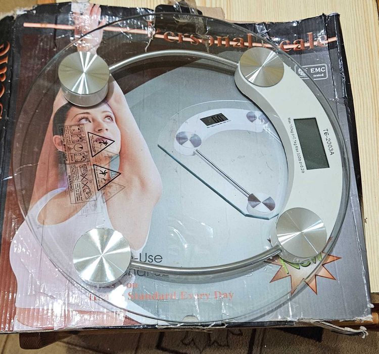 Весы электронные напольные ACS TS-2003A стеклянные