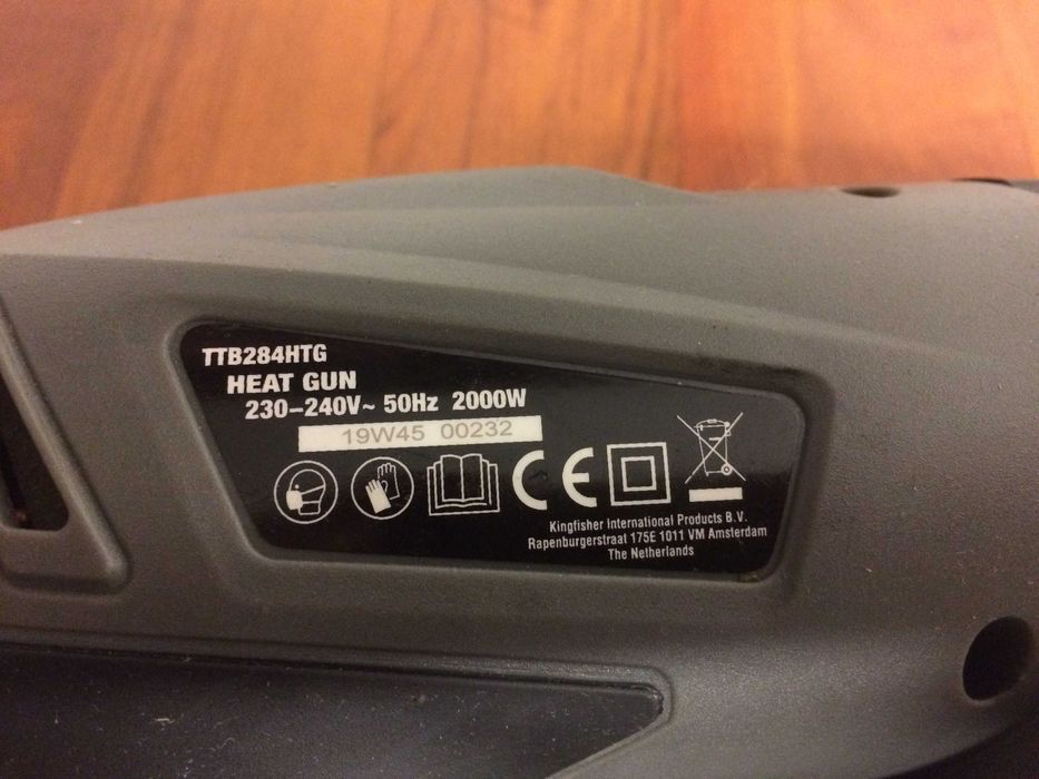 Opalarka Titan - Moc 2000W 3 pozycyjna 240V