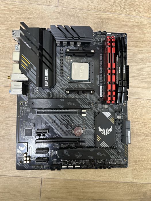 Комплект ASUS TUF GAMING B550-plus 2 + Ryzen 7 5700x +G.Skill 3600 2x8