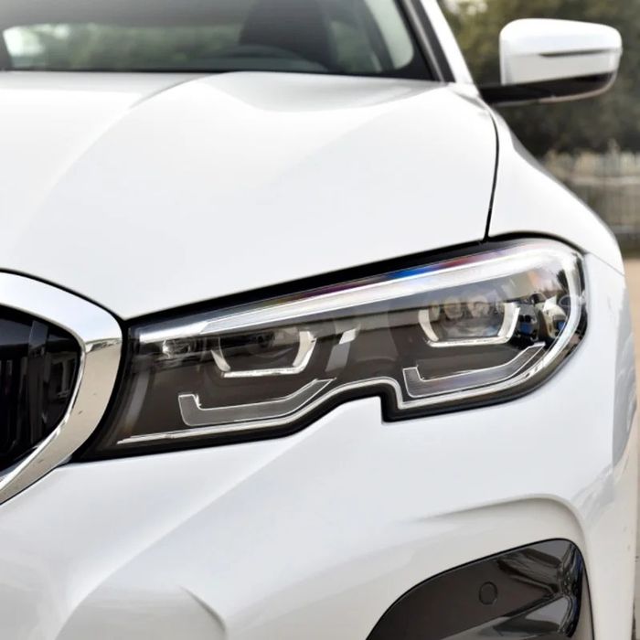Vidro capa lente farol ótica bmw serie 3 G20 G21 G28