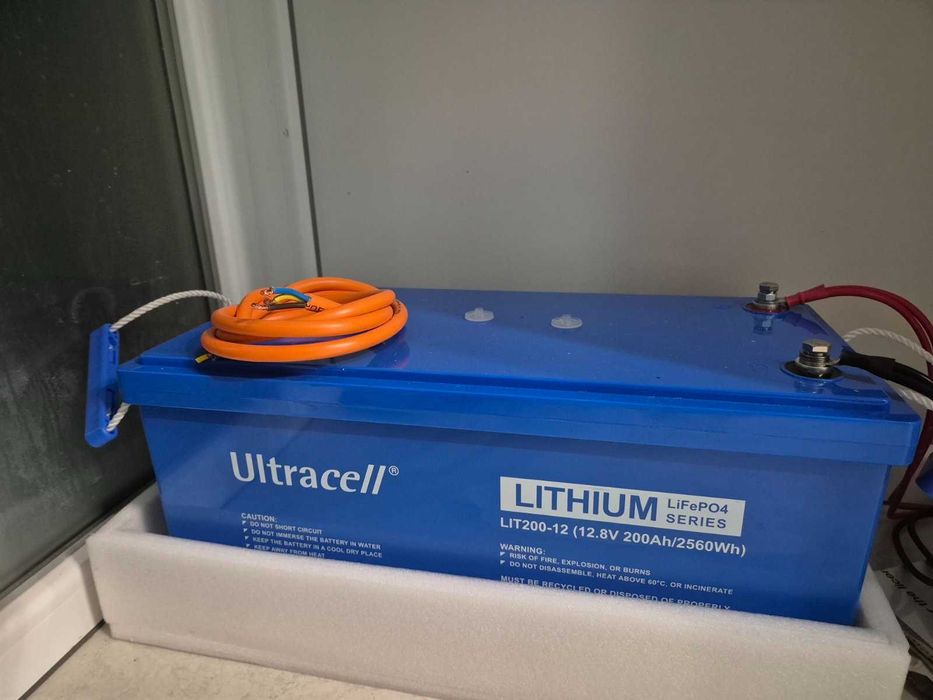 Літієвий акумулятор Ultracell 200Ah 12V Grade A