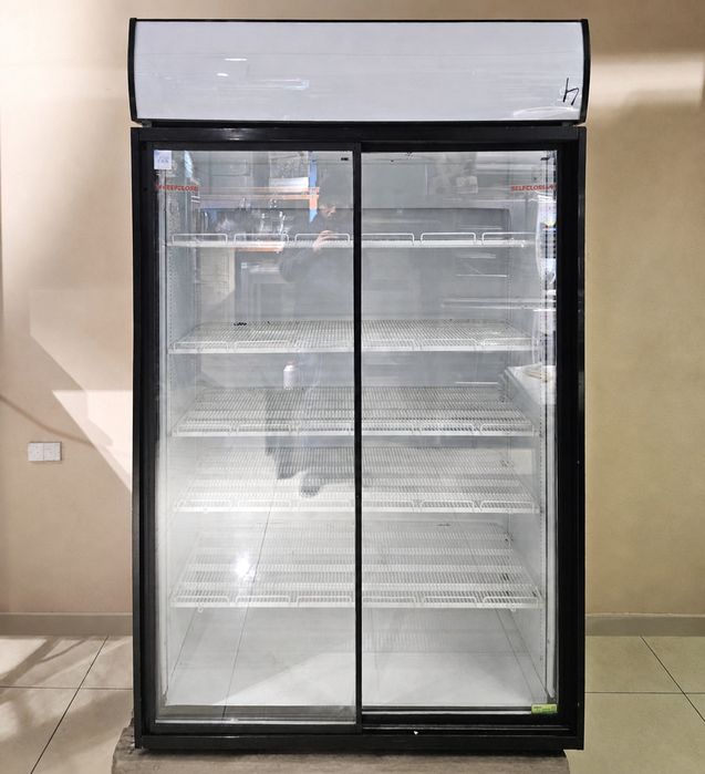 Witryna chłodnicza Norcool Super122 SD – duża, sklepowa, 2-drzwiowa