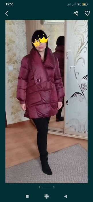 Продам женский зимний пуховик куртка