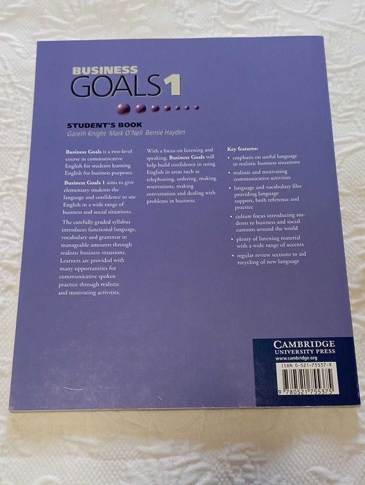 business goals 1 students book