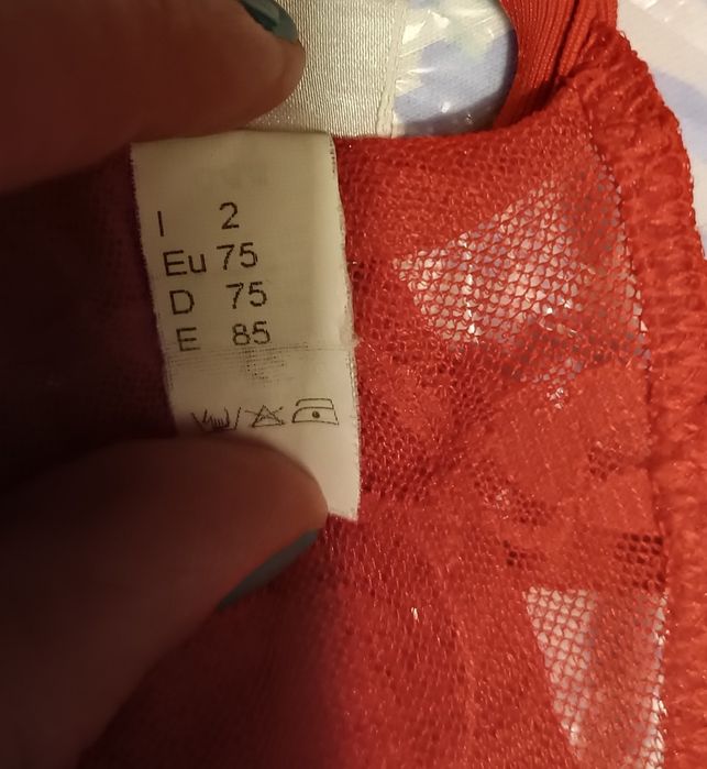 Soutien Vermelho da Intimissimi. Tam. 75