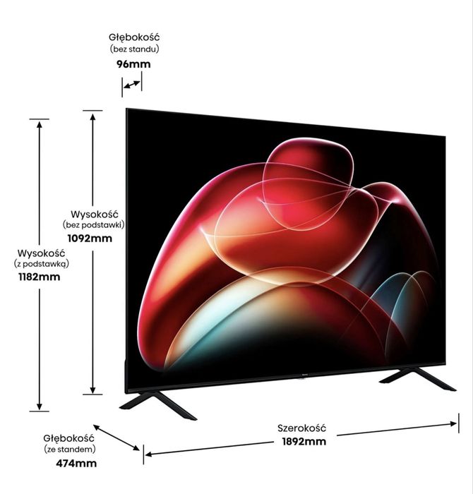 Telewizor LED Hisense 85A6K 85 cali 4K UHD
