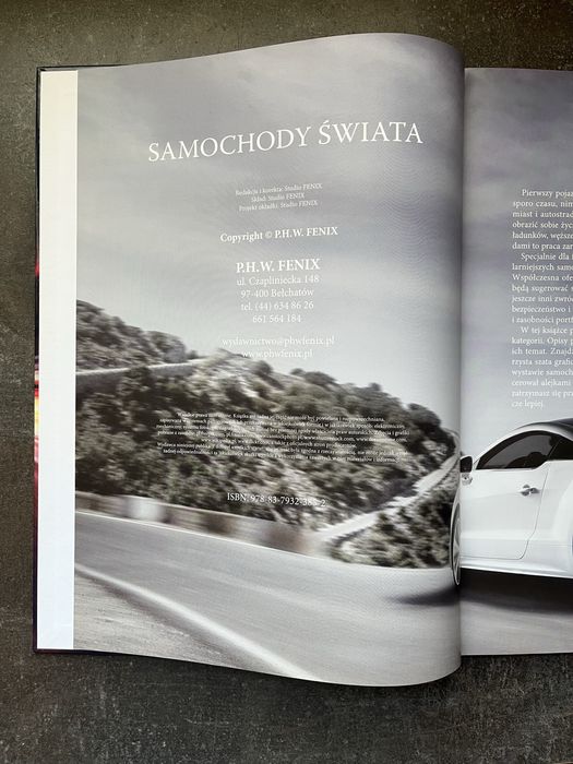 książka Samochody świata