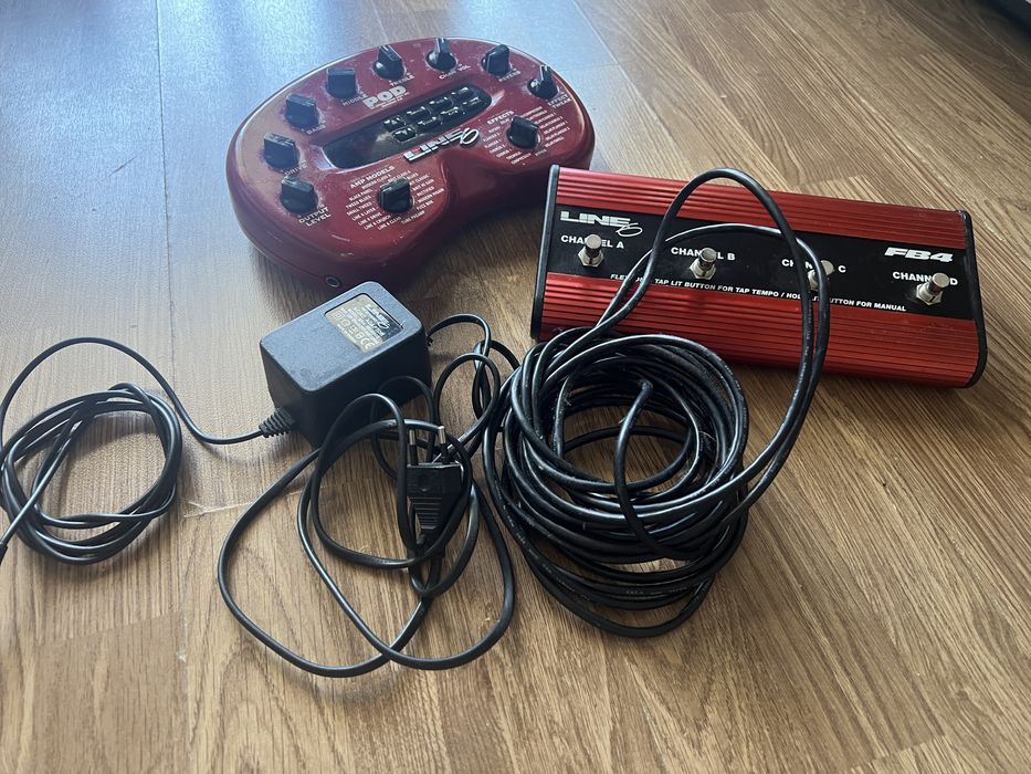 Line 6 pod 2.0 com caixa