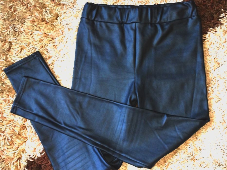 Шкіряні жіночі штани