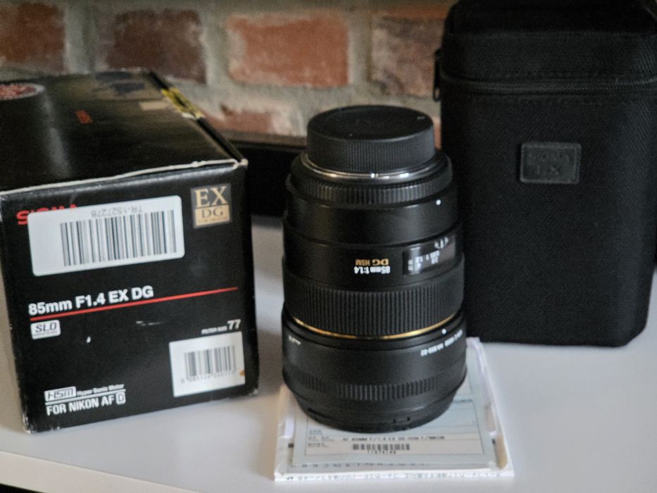 Sigma F1.4 EX DG HSM do nikona