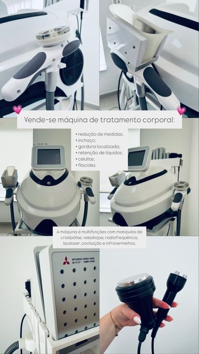 Máquina de tratamento corporal