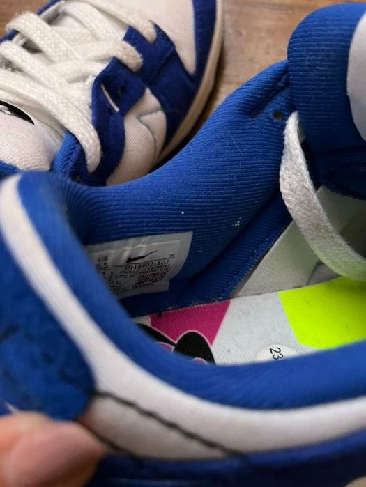 Nuke Dunk Low Disrupt 2 White University Blue