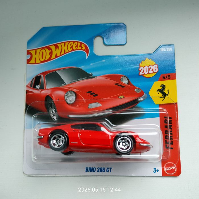 Hot Wheels Ferrari Dino 206 Gt