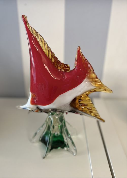 Peixe em vidro murano