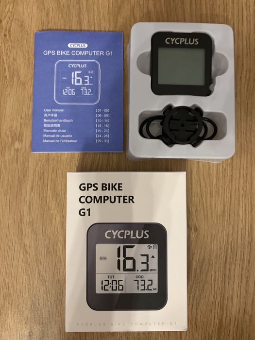 Licznik rowerowy z GPS model CYCPLUS G1