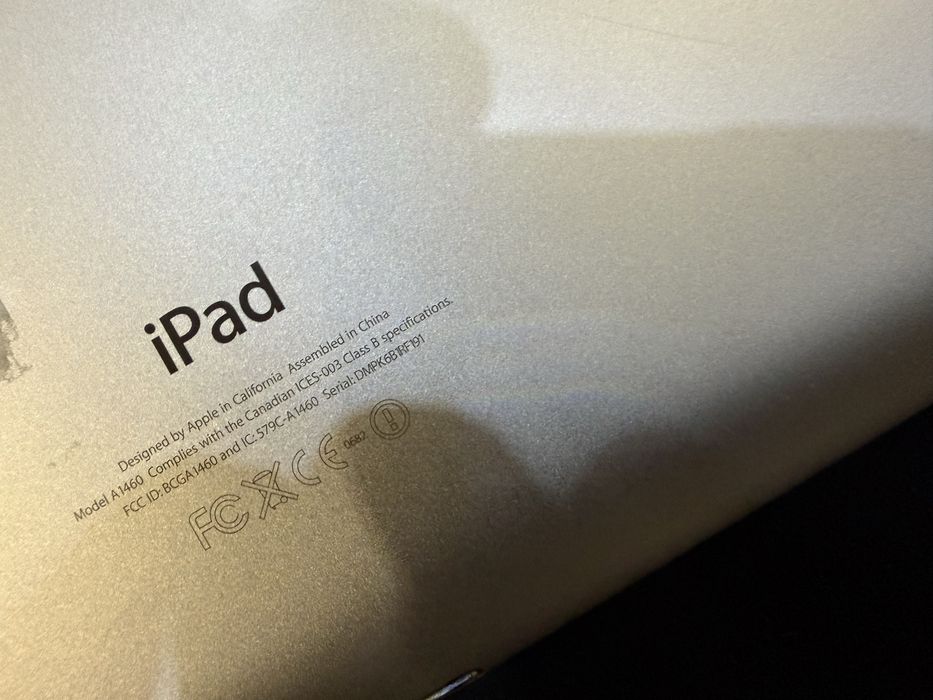 Ipad Tablet Apple A1460
