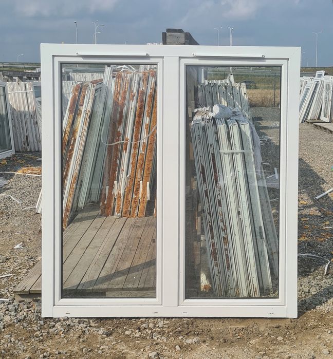 OKNA Używane 162x169 OKNO KacprzaK Plastikowe PCV Białe Lider Okna OLX