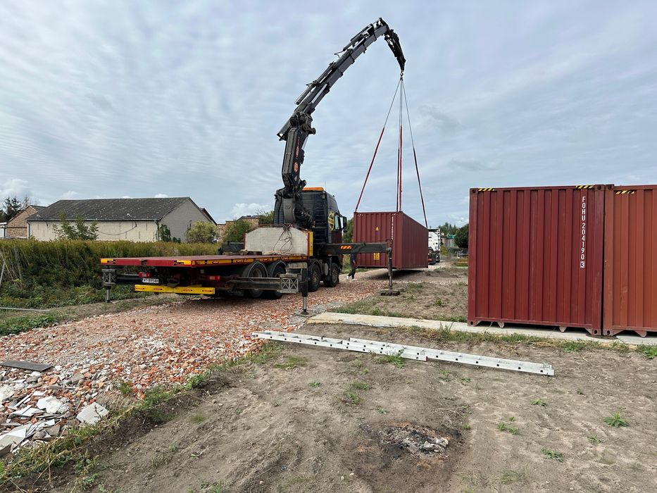 Usługi dźwigowe, transport HDS Jaskółka