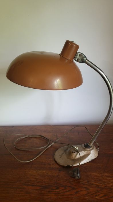 Lampa stołowa industrialna |  Bauhausu |  EAKV vintage lat 50-tych