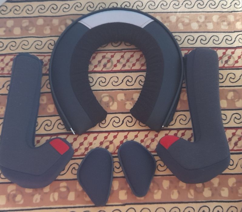 Peças para capacete