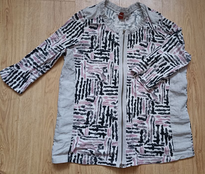Olsen bluzka damska bluza na zamek rozmiar XXXL