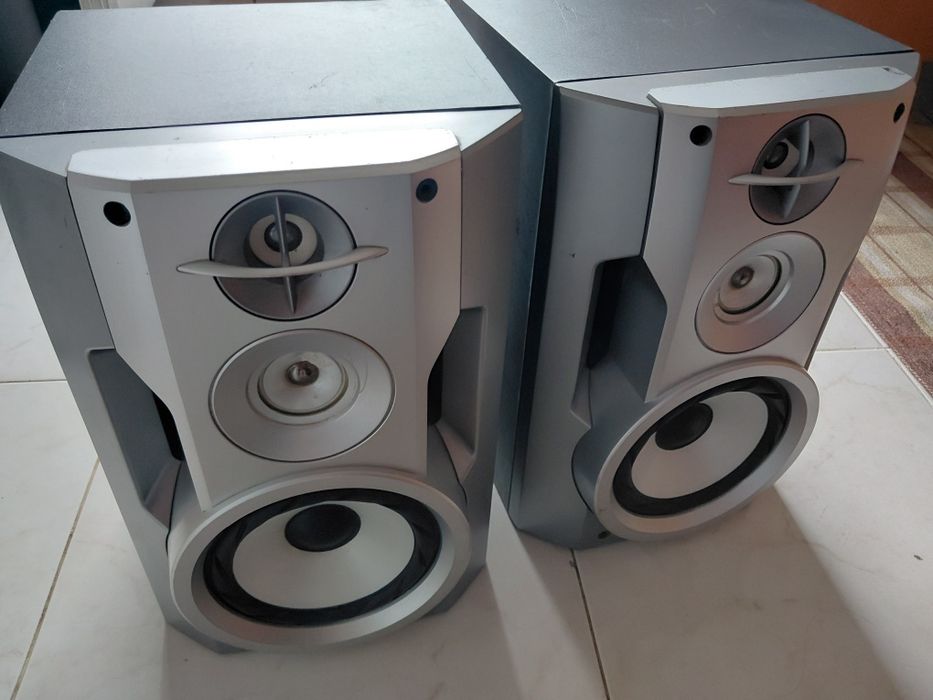 Colunas tres vias sony impecaveis