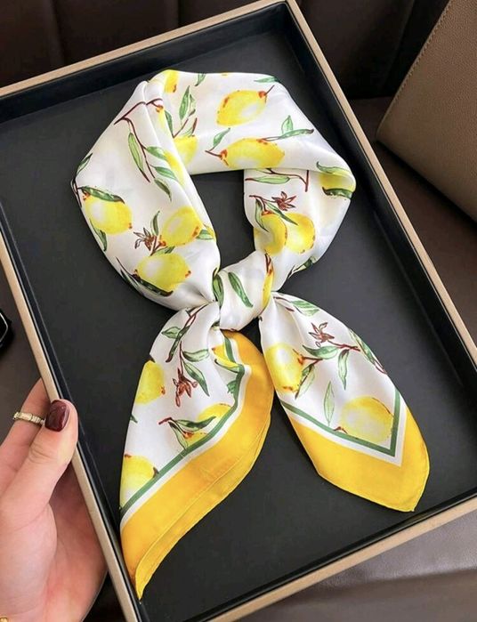 Chusta/Bandana cytryny viral