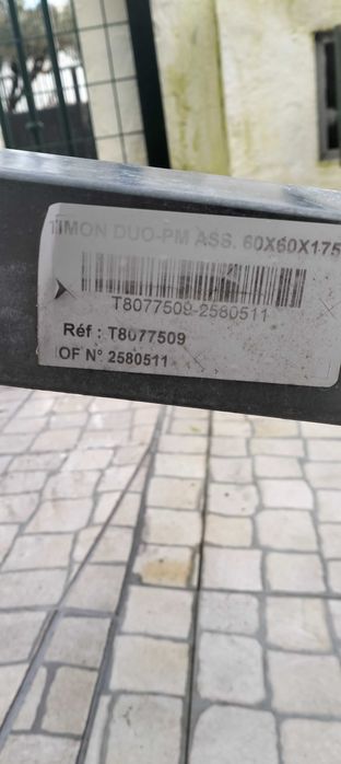 Atrelado para moto com rampa, novo