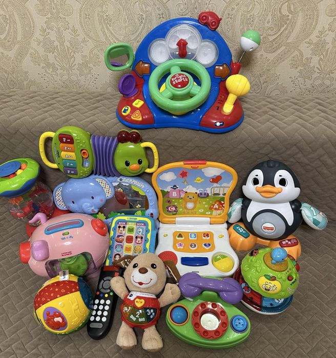 Інтерактивні іграшки Vtech, Fisher price…