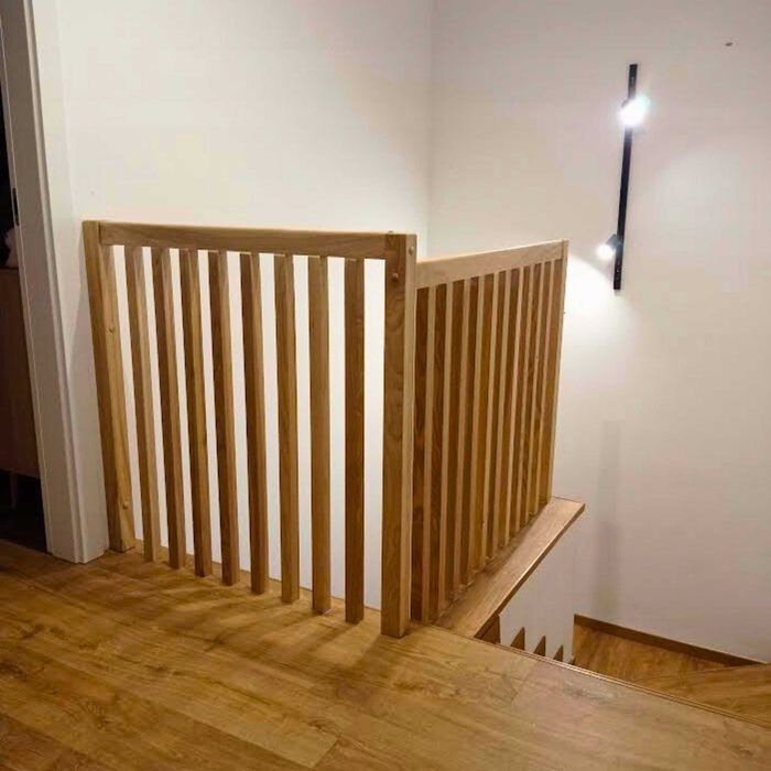 Balustrada do Samodzielnego Montażu Całościowo Drewniana