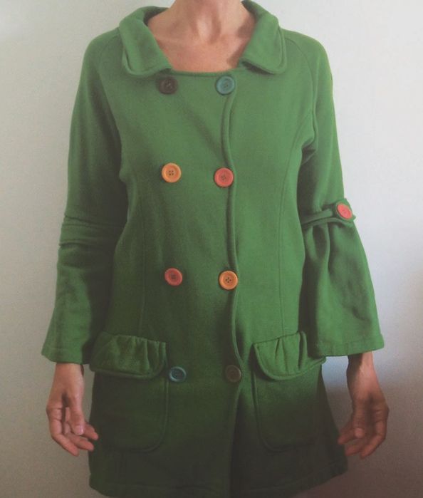 Casaco Verde meia estação