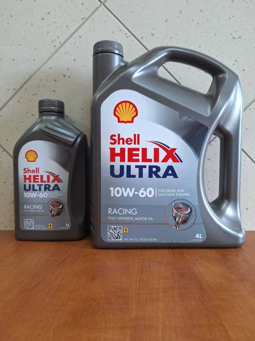 Olej Silnikowy Syntetyczny Shell Helix Ultra 10W60 4L 1L