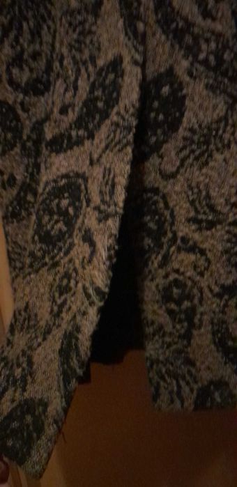 Ciepły zimowy płaszcz