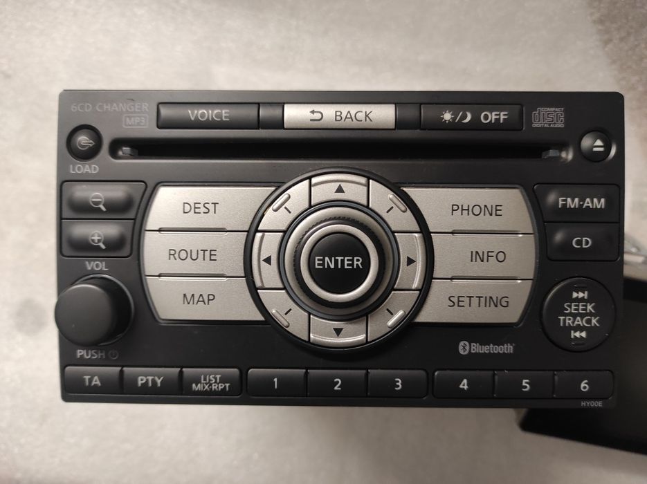 Radio Nawigacja Qashqai j10