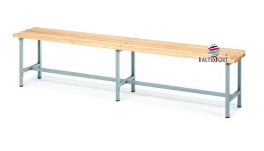 Banco Balneario Corrido p/Ginasio Indústria Escolar Piscinas etc Novo