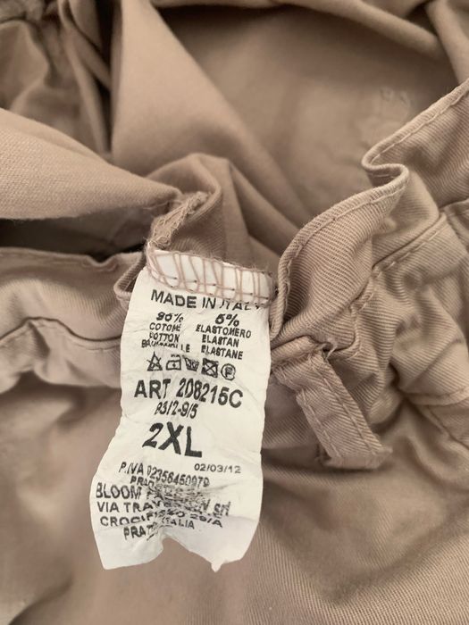 Spodnie beżowe damskie rozmiar XL