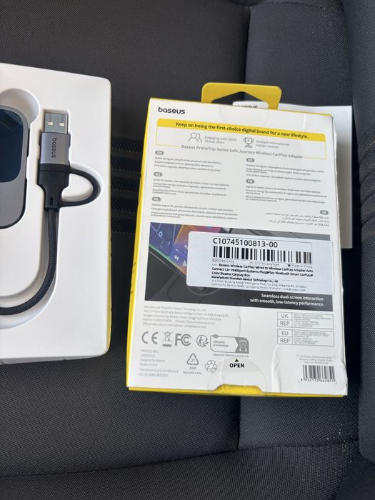 Адаптер Baseus для безпровідного AppleCarPlay
