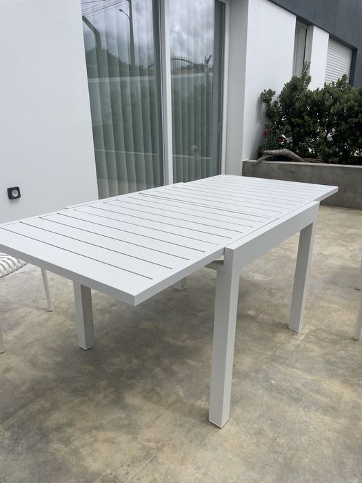 Mesa jardim extensivel aluminio SKLUM
