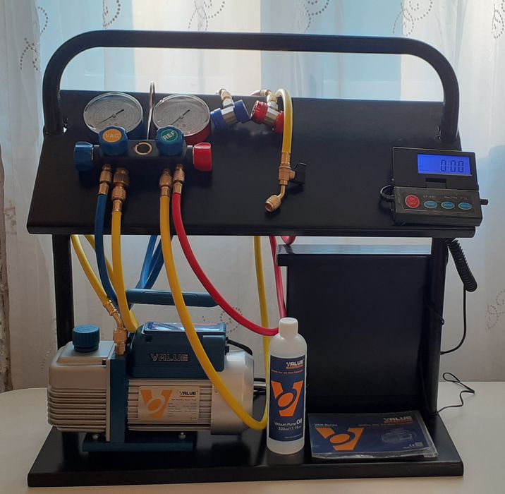 Заправочна станція фреону R134A, R1234