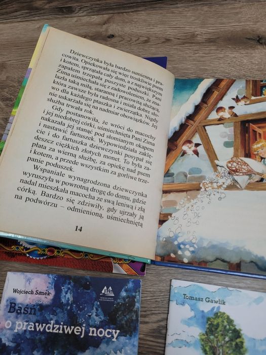 Baśnie bajki Piękna i bestia, Książę żaba, baśń o lipie, o prawdziwej