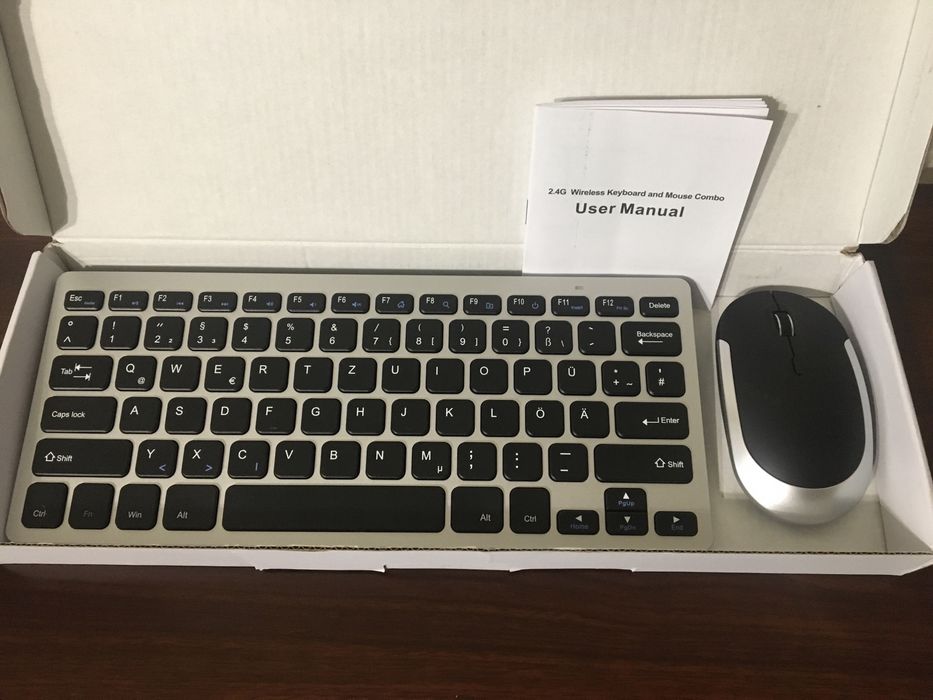 Беспроводная клавиатура и мышь 2,4G